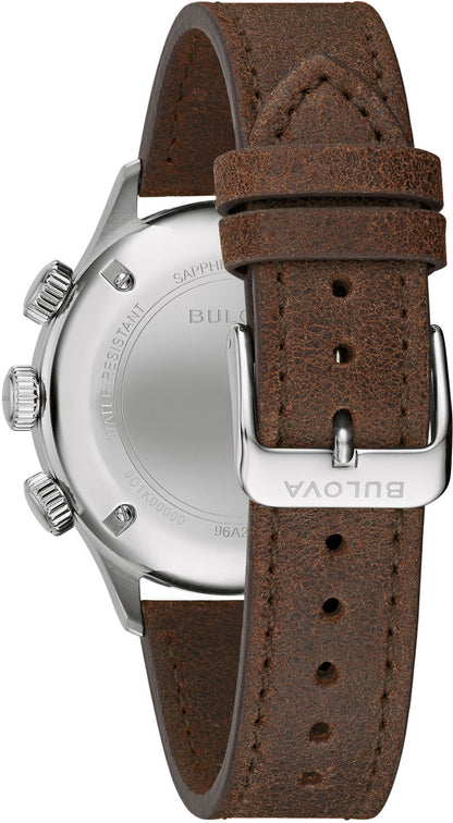 Bulova A-15 Pilot 96A245 Herren Uhr • Automatikwerk • Saphirglas