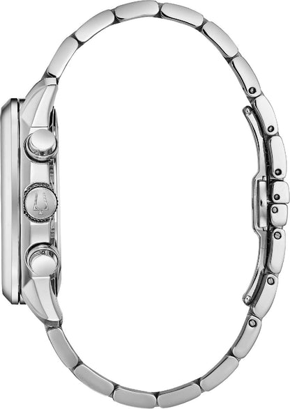 Bulova Classic 96B319 Herren Uhr • Quarz Chronograph • Leuchtzeiger