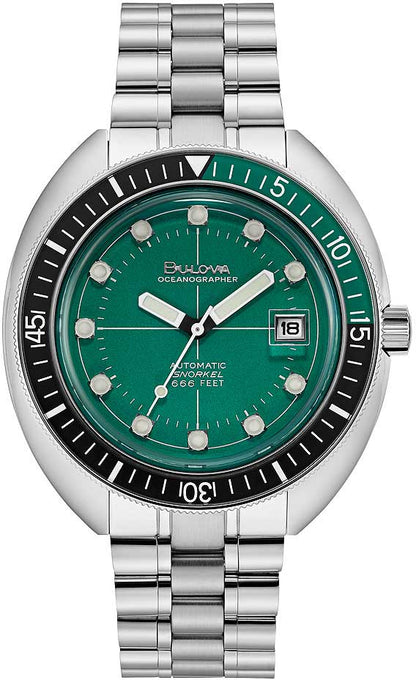Bulova Oceanographer 96B322 Herren Uhr • Automatik • Saphirglas