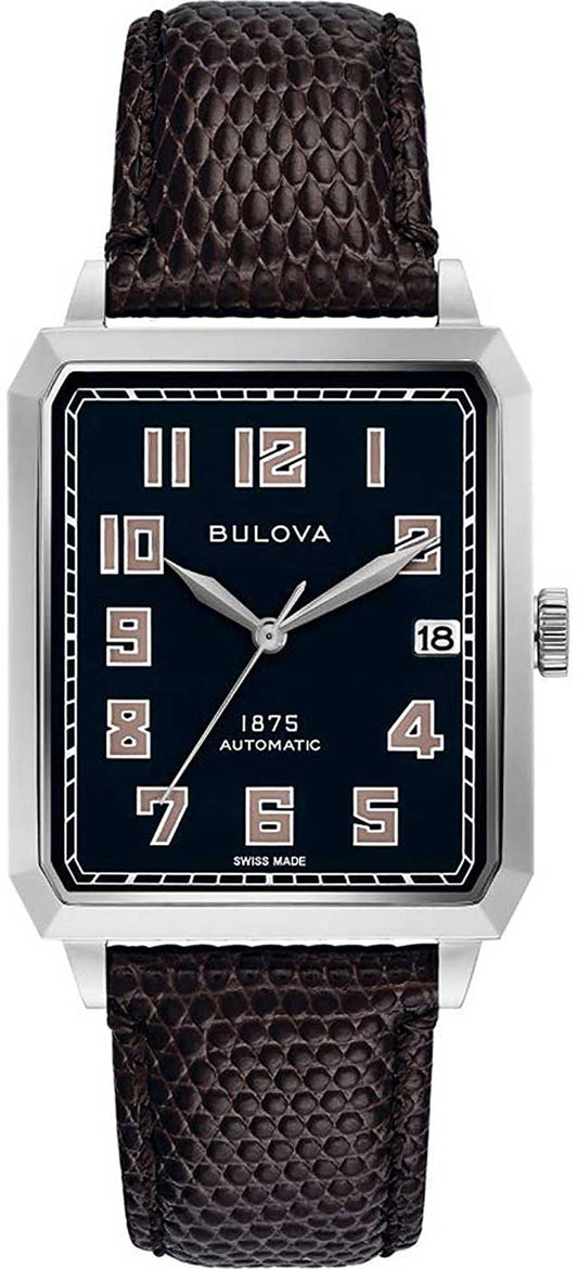Bulova Joseph Bulova 96B332 Herren Uhr • Schweizer Automatik • Saphirglas