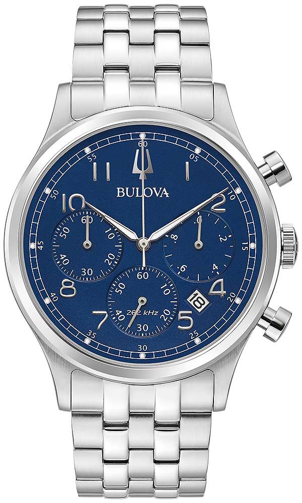 Bulova 96B358 Uhr • Amerikanisches Erbe • Markantes Design
