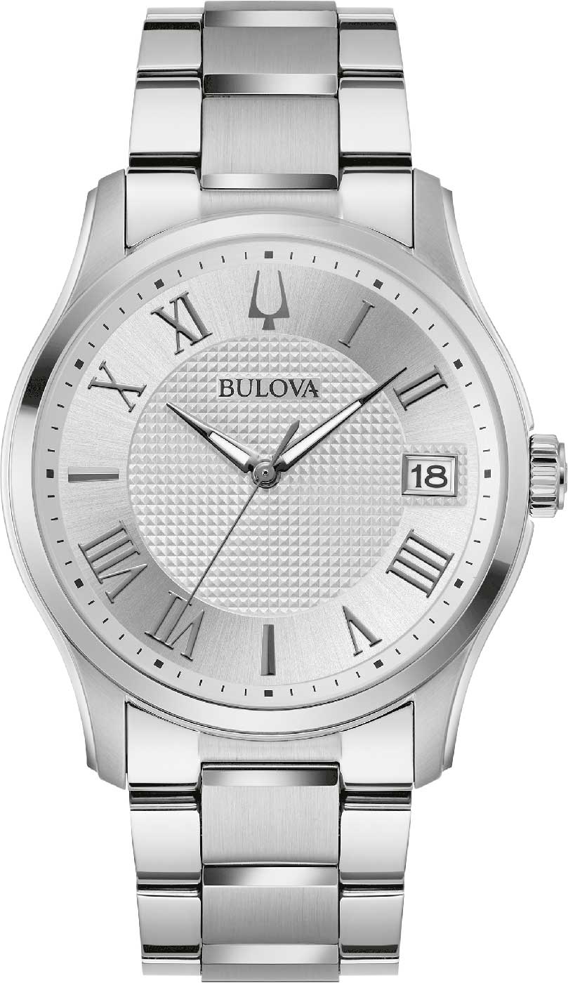 Bulova Classic 96B391 Herren Uhr • Quarz Uhrwerk • Mineralglas