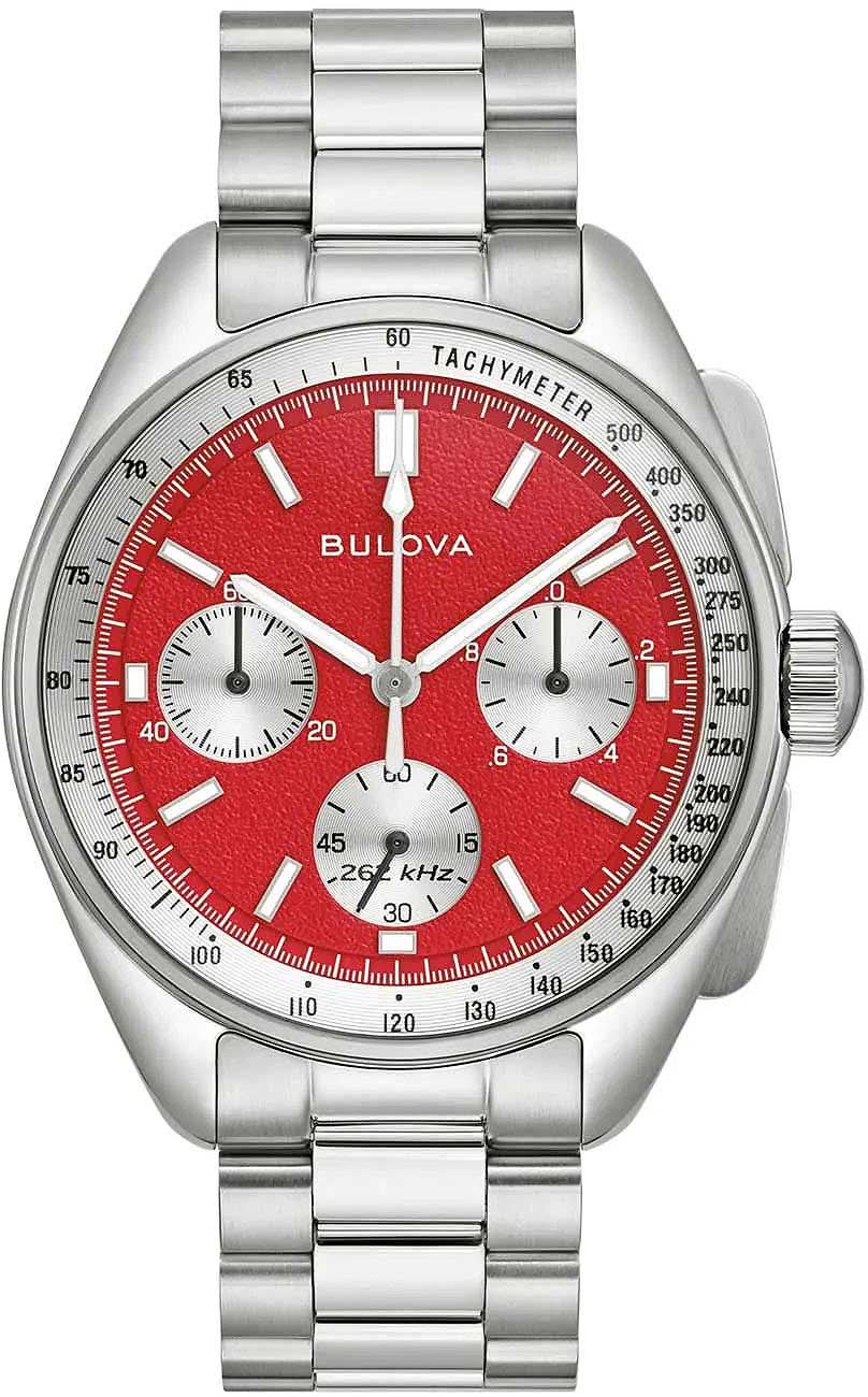 Bulova Lunar Pilot 96K115 Herrenuhr • 262 kHz Quarzwerk