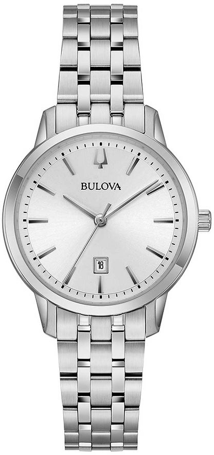 Bulova Sutton 96M165 Damen Uhr • Saphirglas • Datumsanzeige