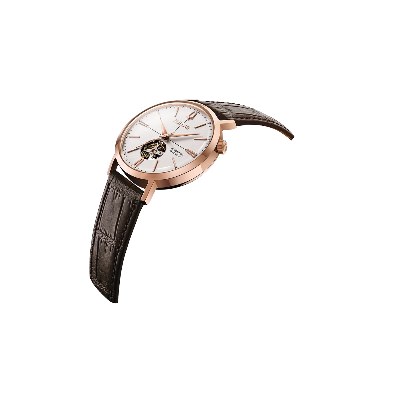 Bulova Aerojet 97A136 Herren Uhr • Automatik • Offene Unruh