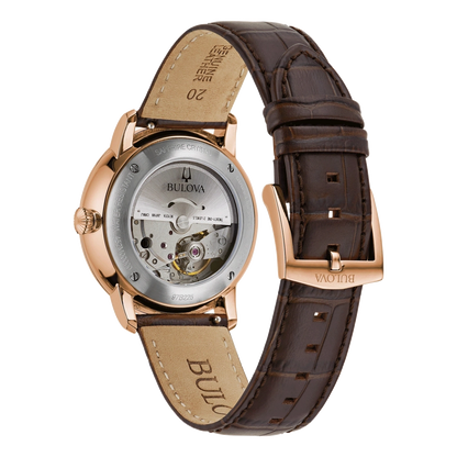 Bulova Hudson 97B225 Herren Uhr • Automatikwerk • Saphirglas