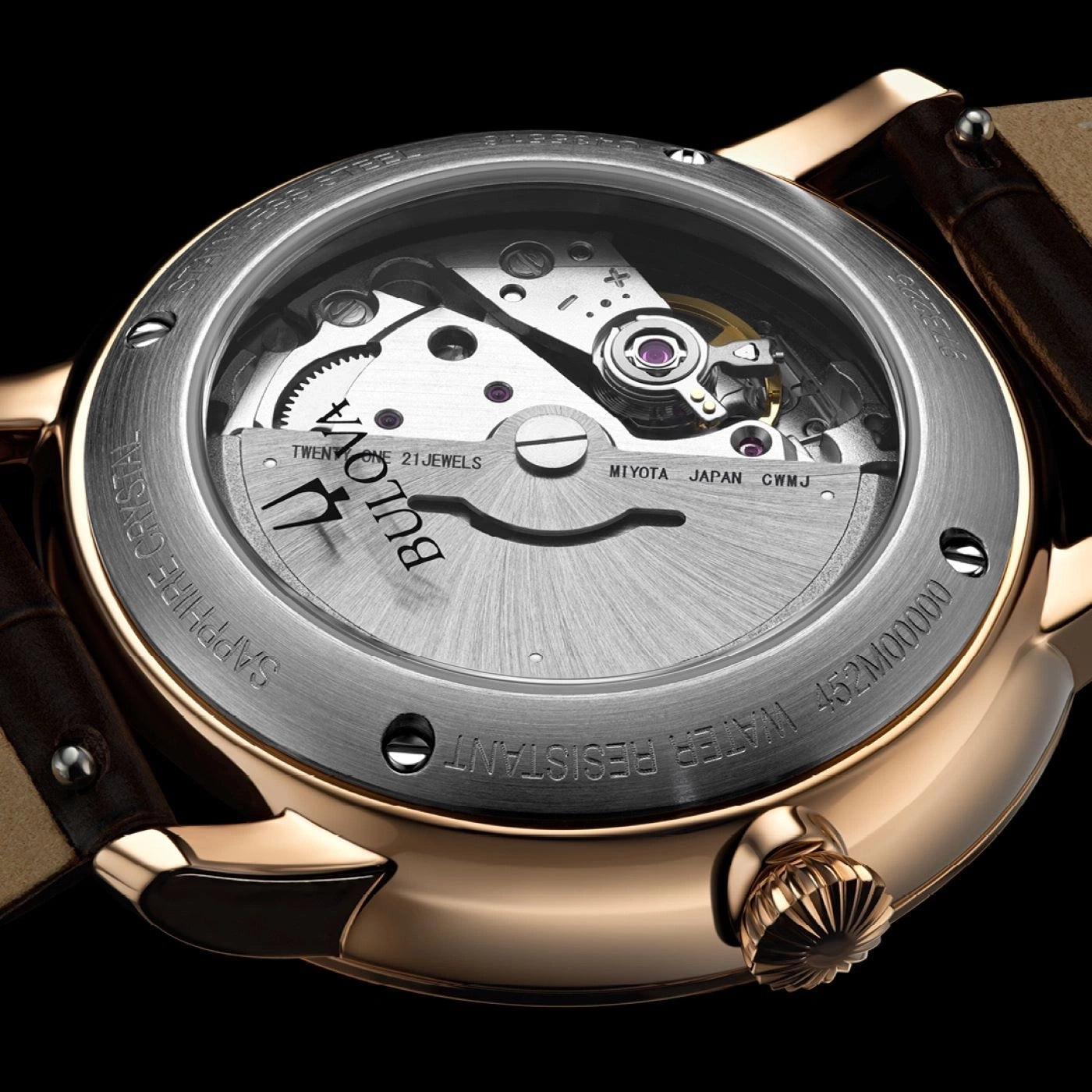 Bulova Hudson 97B225 Herren Uhr • Automatikwerk • Saphirglas