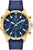 Bulova Marine Star 97B168 Herren Uhr • Quarz Chronograph • Gold-Ton Gehäuse