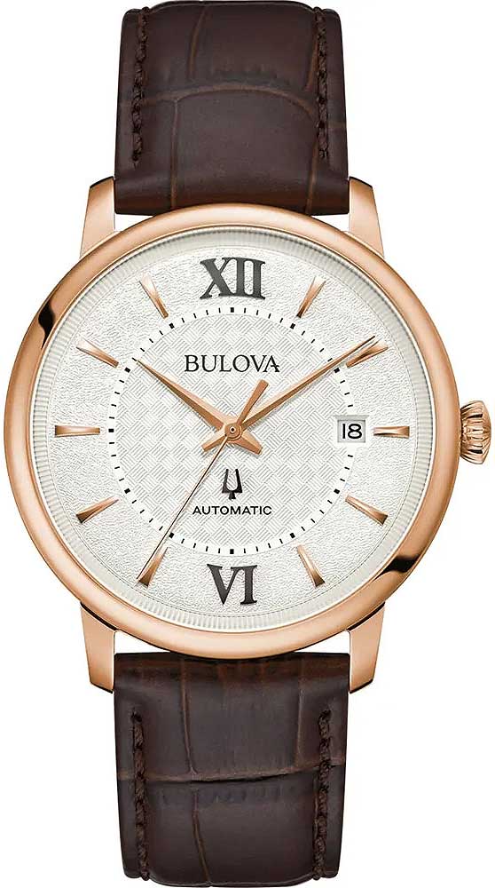 Bulova Hudson 97B225 Herren Uhr • Automatikwerk • Saphirglas