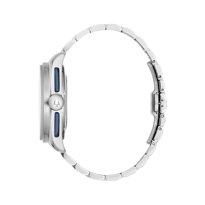 Bulova Lunar Pilot 98K112 Herren Uhr • Hochpräzises Quarzwerk • Saphirglas