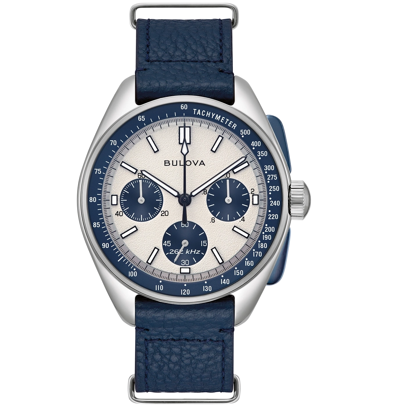 Bulova Lunar Pilot 98K112 Herren Uhr • Hochpräzises Quarzwerk • Saphirglas