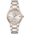 Bulova Sutton 98L313 Damenuhr Silber • Automatikwerk mit Glasboden • Bicolor Edelstahlarmband