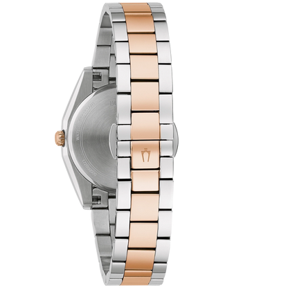 Bulova Surveyor 98P207 Damen Uhr • Saphirglas • Diamantbesatz