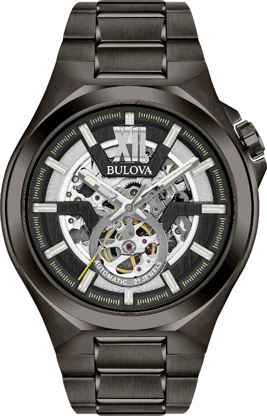 Bulova Maquina 98A179 Herren Uhr • Automatikwerk • Saphirglas