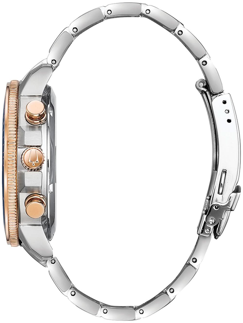 Bulova Marine Star 98B301 Herrenuhr • 200m Wasserdicht • Chronograph