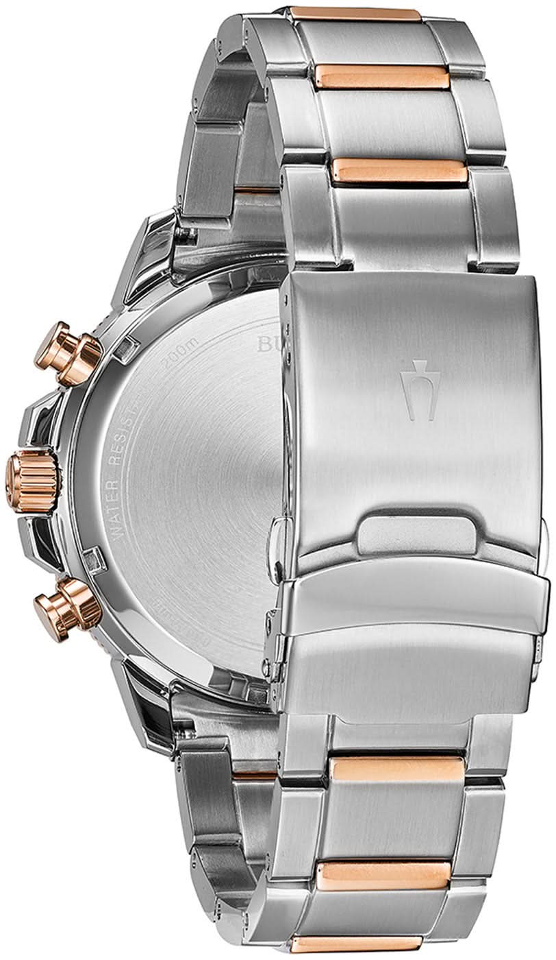 Bulova Marine Star 98B301 Herrenuhr • 200m Wasserdicht • Chronograph