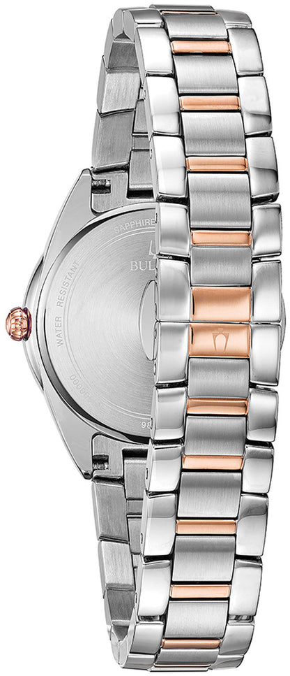 Bulova Sutton 98P183 Damen Uhr • Saphirglas • Diamantbesatz