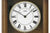 AMS Wanduhr 53x27x10 cm Holz • Präzises Quarzwerk • Autom. Nachtabschaltung