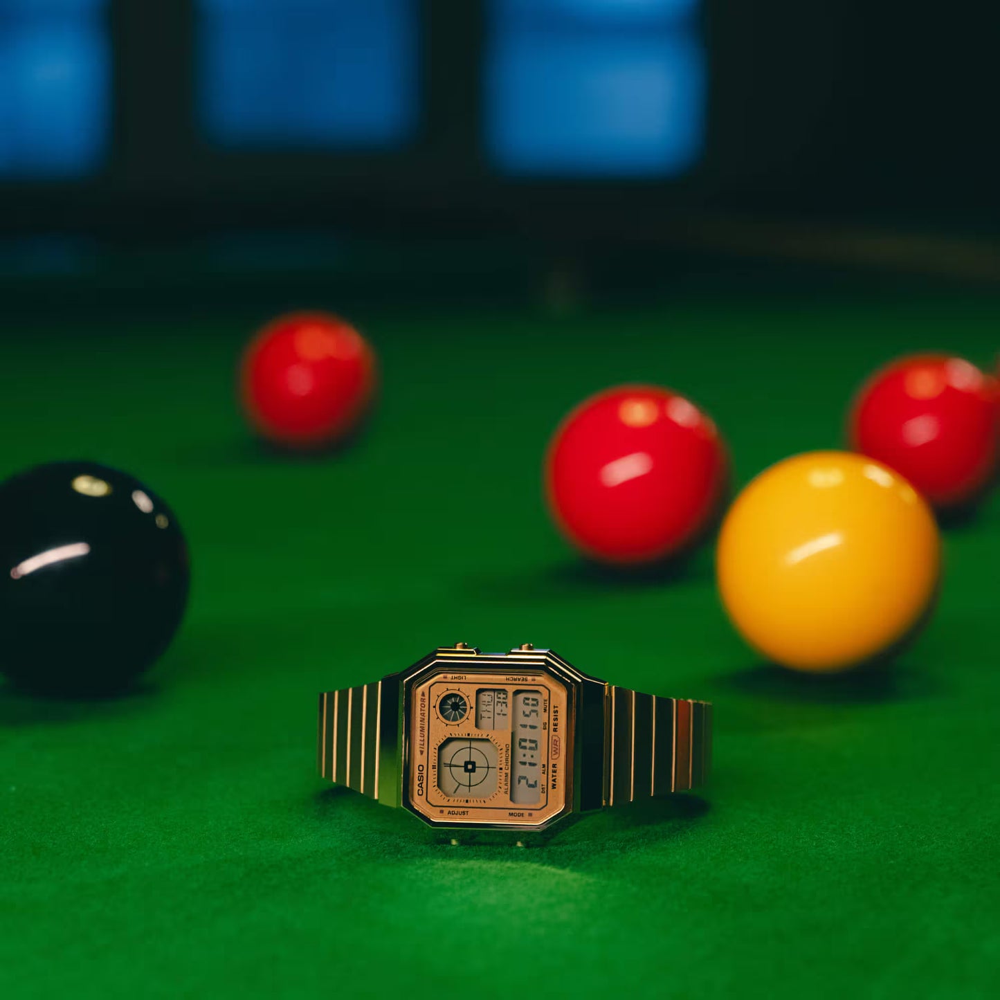 Casio Vintage A120WEG-9AEF Uhr • Gold-Design • Retro-Stil