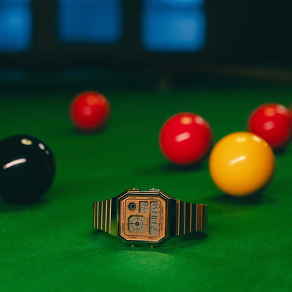 Casio Vintage A120WEG-9AEF Uhr • Gold-Design • Retro-Stil