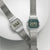 Casio Vintage A158WEM-3EF Armbanduhr Grün • Mesh-Armband • Stoppuhr, Bild 8