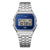 Casio Vintage A159WEVJ-2EF Armbanduhr Dunkelblau • Seigaiha-Muster • Made in Japan, Bild 5