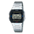 Casio Collection A163WA-1QES Digitaluhr Silber • Edelstahlarmband • Retro-Design, Bild 2