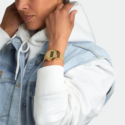 Casio Vintage A171WEMG-9AEF Uhr • Goldenes Mesh-Band • Retro-Design