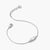 Bracelet with sparkling zirconia stones Bold Elegance Silver