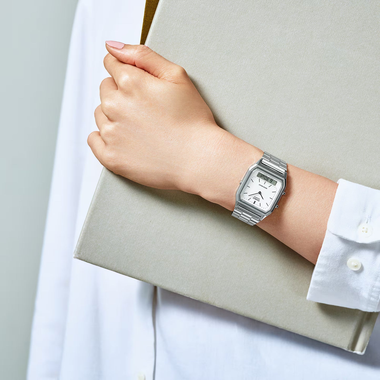 Casio Vintage AQ-230A-7DMQYES Uhr • Dualzeit • Alarm