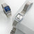 Casio Vintage AQ-230EM-7AEF Armbanduhr Silber • Mesh-Armband • Analog-Digital, Bild 8