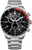 Herrenuhr, Sport-Chronograph aus Edelstahl - Schwarzes Zifferblatt - Citizen Modell: AT2566-88E