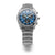 Citizen Super Titanium Herrenuhr mit blauem Zifferblatt, Metallgehäuse und Metallarmband