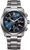 Citizen Super Titanium Herrenuhr mit blauem Zifferblatt, Chrono-Optik und Metallband