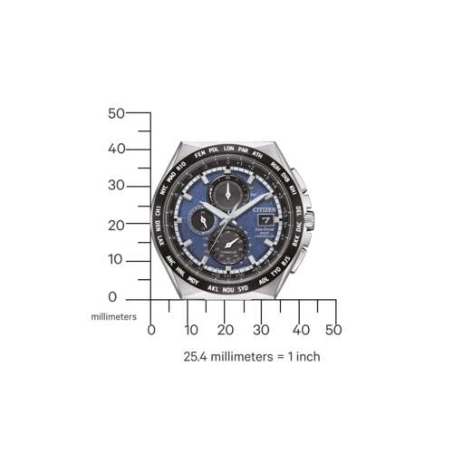 Citizen Radio-Controlled AT8238-84L Uhr • Eco-Drive • Super Titanium