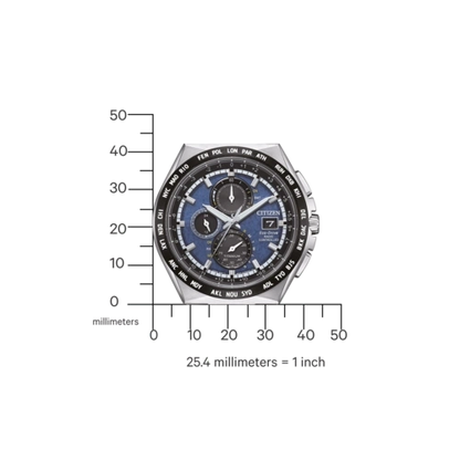 Citizen Radio-Controlled AT8238-84L Uhr • Eco-Drive • Super Titanium