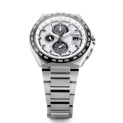 Citizen Radio-Controlled AT8238-84A Uhr • Eco-Drive • Super Titanium
