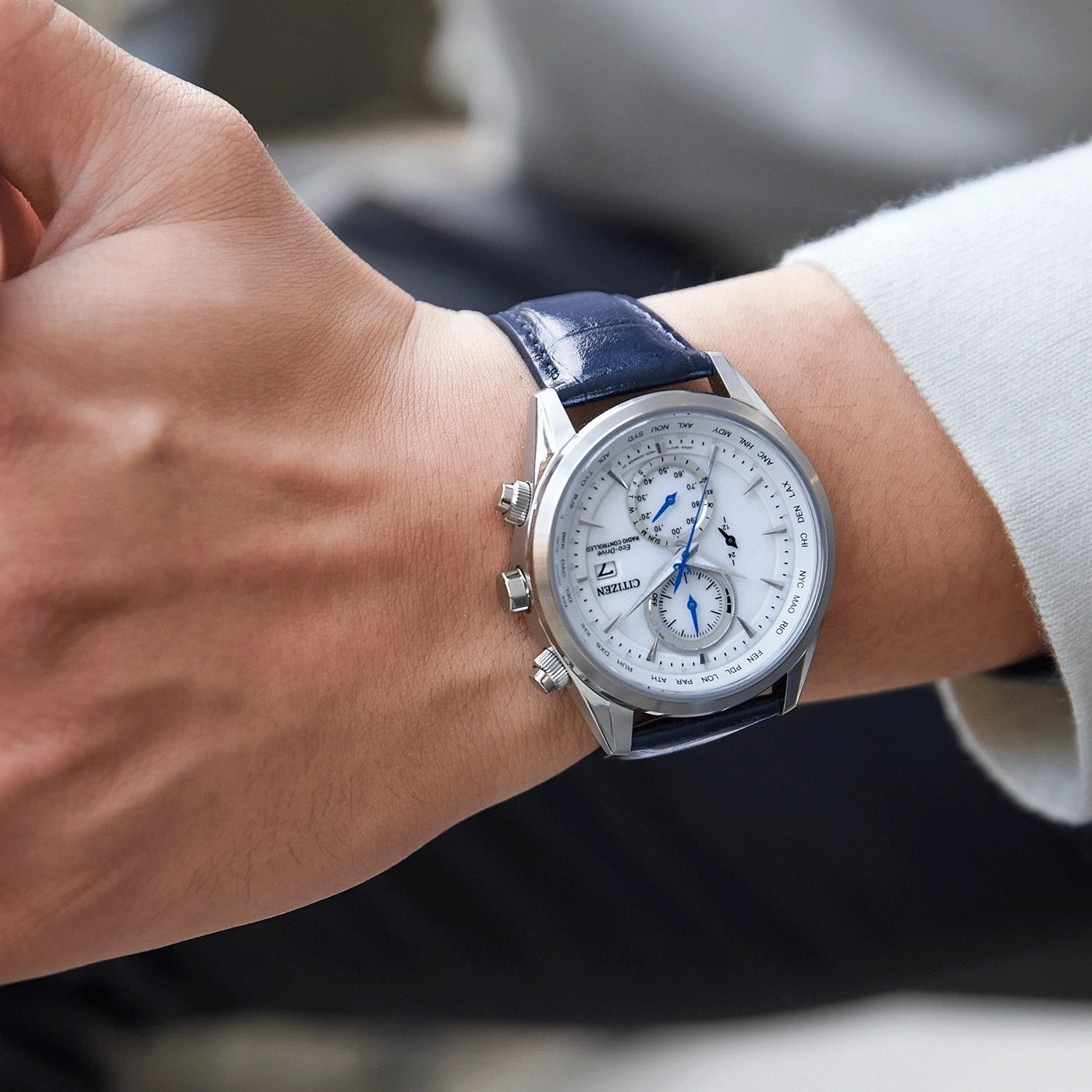 Citizen AT8260-18A Herrenuhr • Eco-Drive Funk • Saphirglas