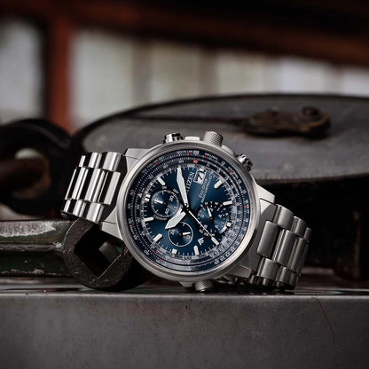 Citizen Eco-Drive AT8300-58L Uhr • Funksolar-Antrieb • Saphirglas