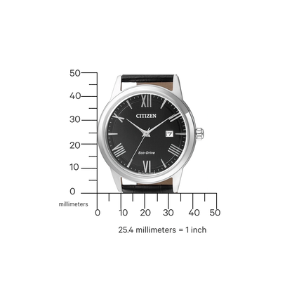 Citizen Eco-Drive AW1231-07E Uhr • Solar-Antrieb • Edelstahl