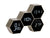 Karlsson Six In The Mix KA5805GD Wecker Antikgold • Netzbetrieb mit USB • Datum, Wochentag & Temperatur