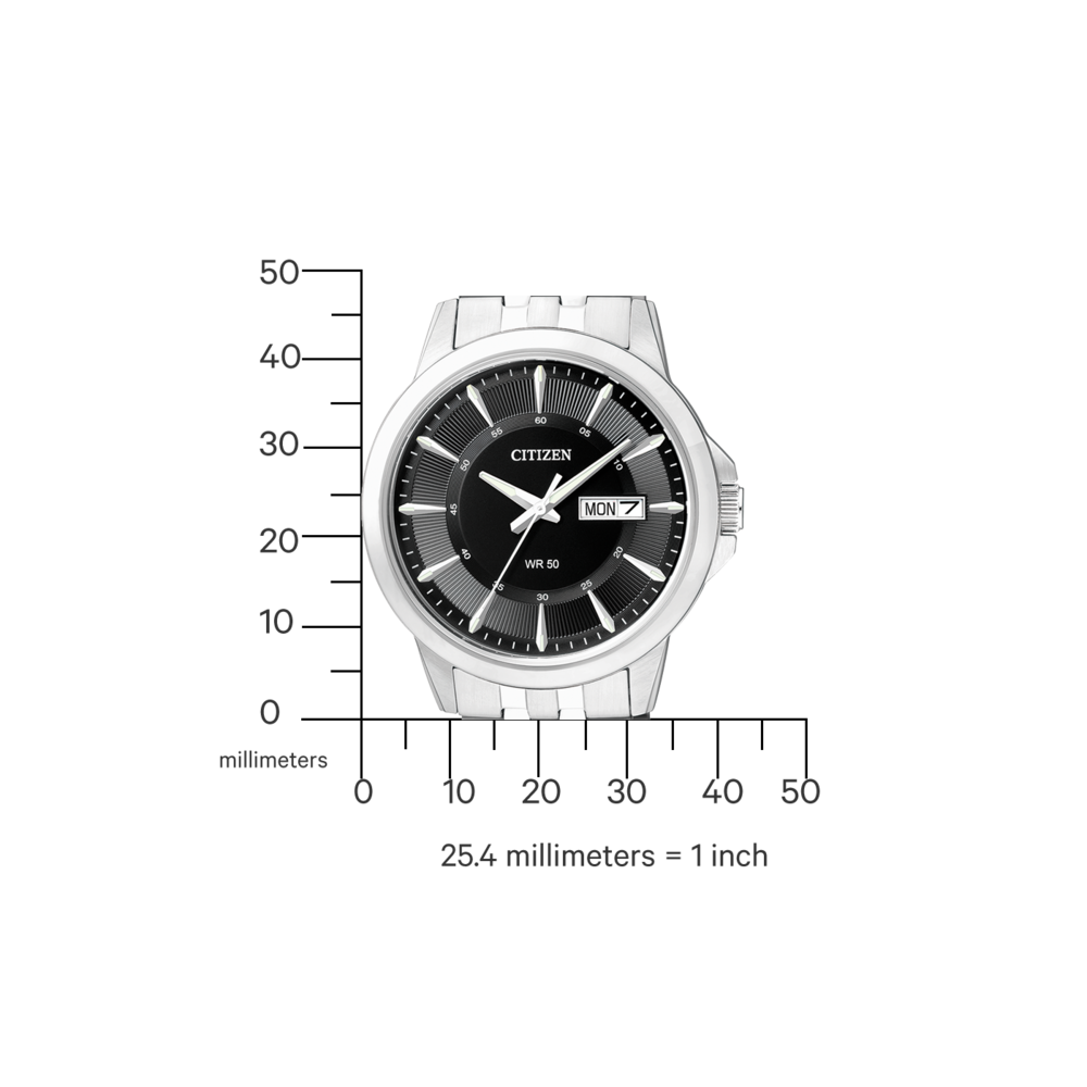 Citizen Sport BF2011-51E Uhr • Edelstahl • Tag/Datum