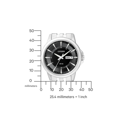 Citizen Sport BF2011-51E Uhr • Edelstahl • Tag/Datum