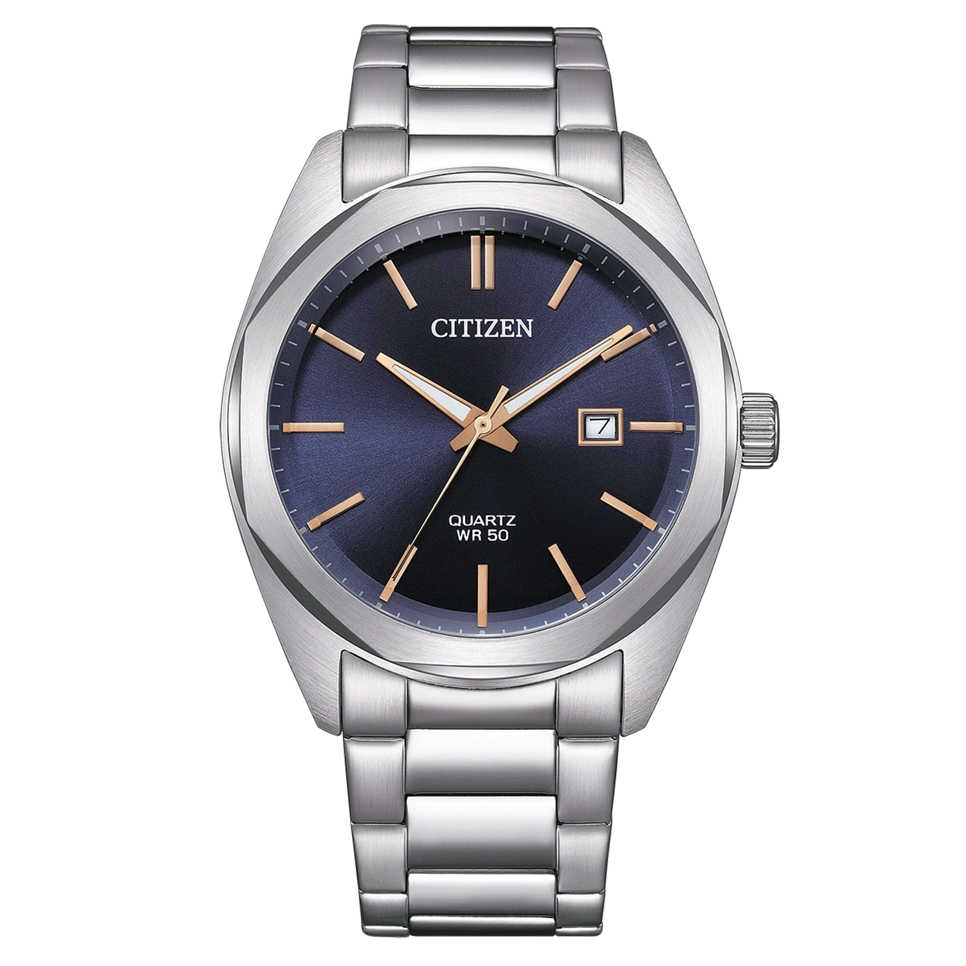 Citizen BI5110-54H Herrenuhr • Blaues Zifferblatt • Quarzwerk mit Datumsanzeige