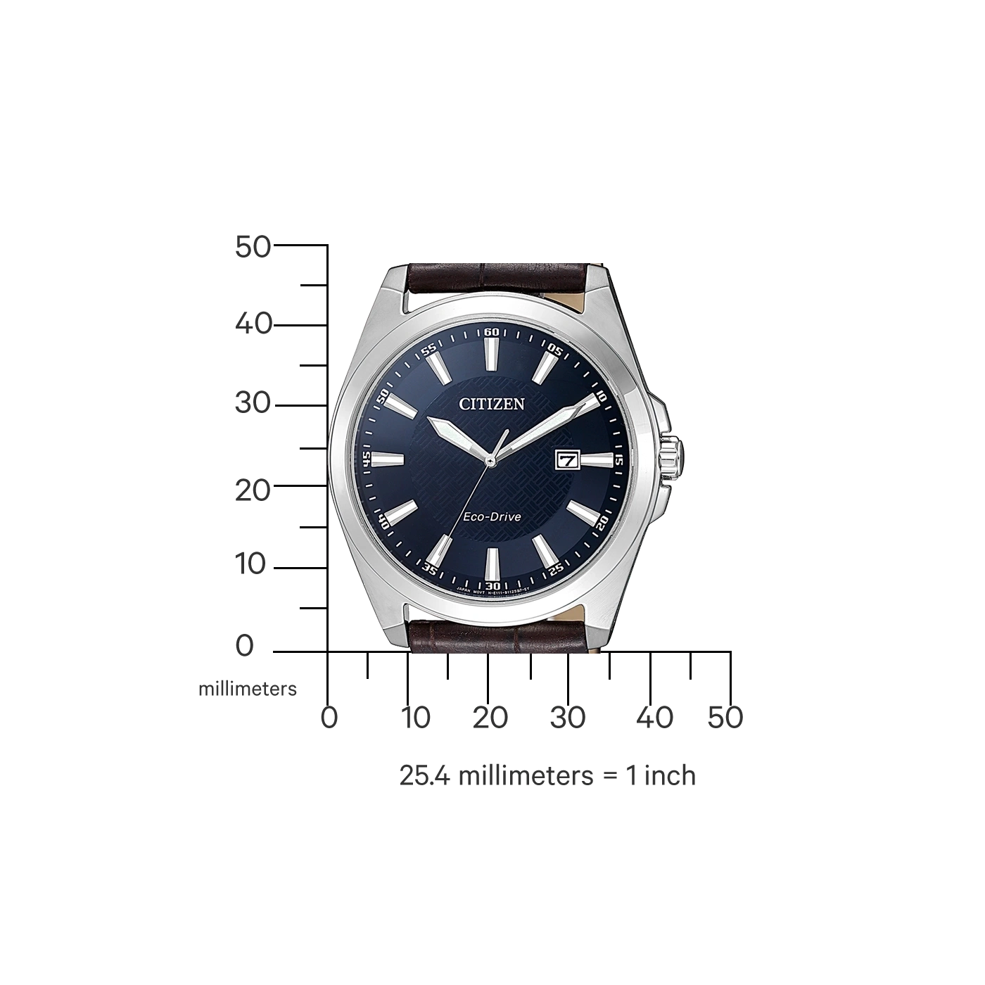 Citizen BM7108-22L Herrenuhr • Eco-Drive • Saphirglas