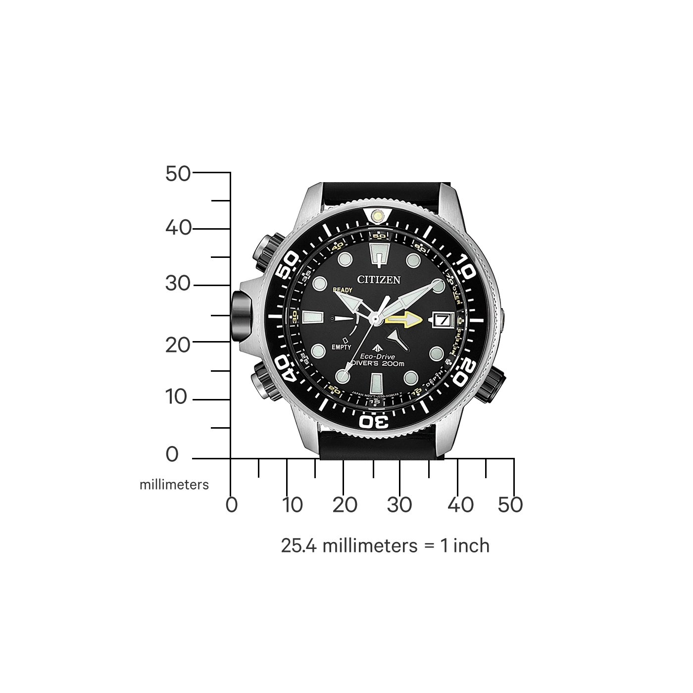 Citizen Promaster BN2036-14E Herrenuhr • Eco-Drive Antrieb • Tiefensensor