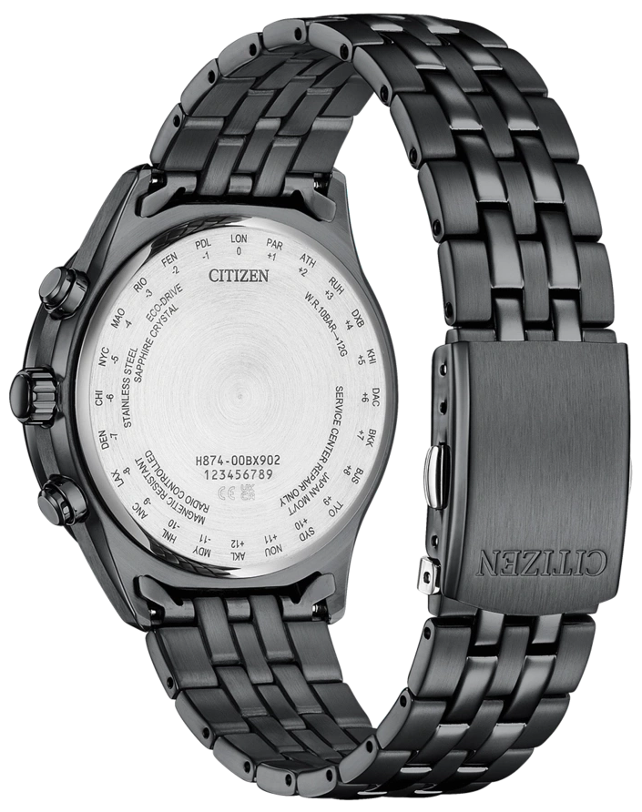Citizen Tsuki-yomi BY1035-56L Uhr • Eco-Drive • Super Titanium