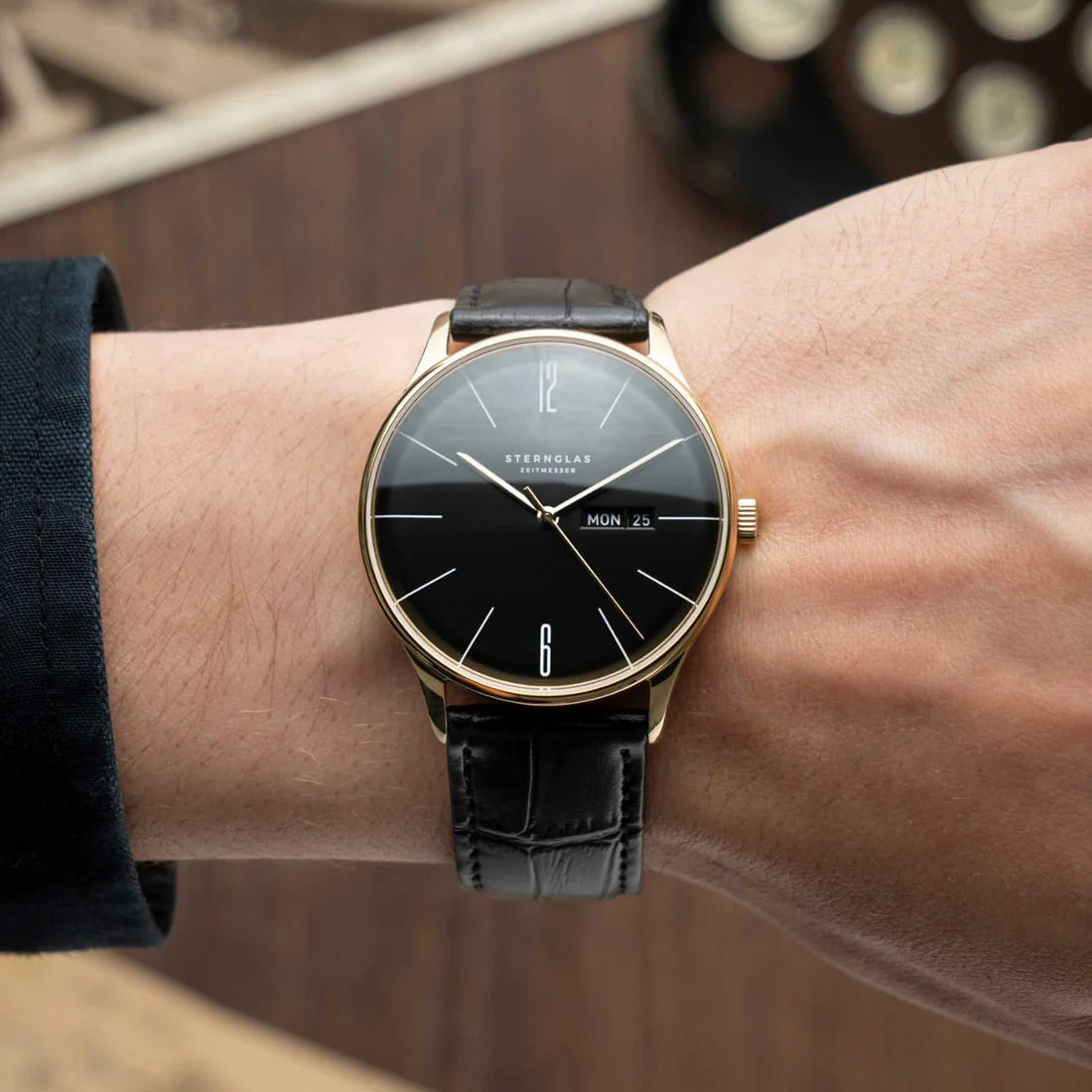 Herrenuhr - Sternglas Modell: S01-BE04-HE03