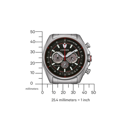 Citizen Eco-Drive CA4561-89E Uhr • Innovativer Eco-Drive Solarantrieb • Edles Edelstahl-Design