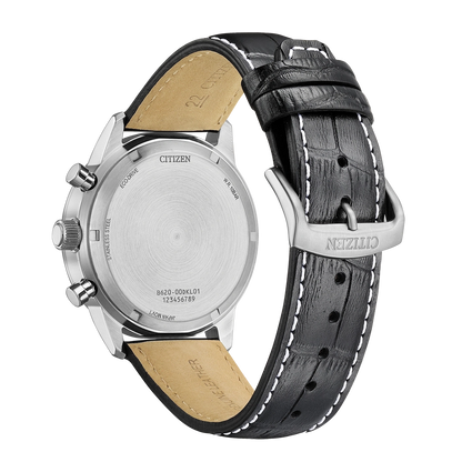 Citizen Classic Chronograph CA4720-01X Herrenuhr • Eco-Drive • Grünes Zifferblatt
